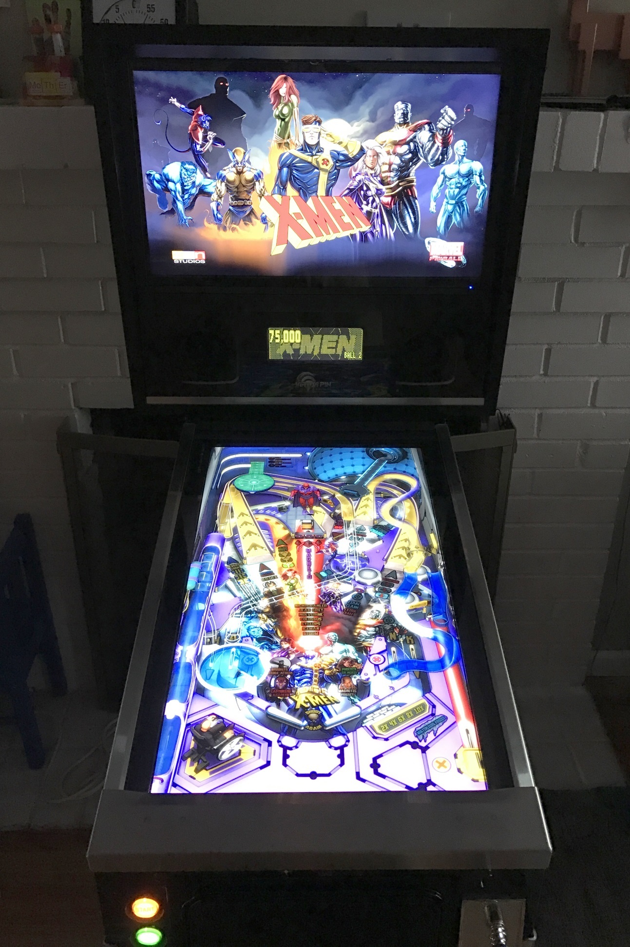 the pinball arcade cabinet mode